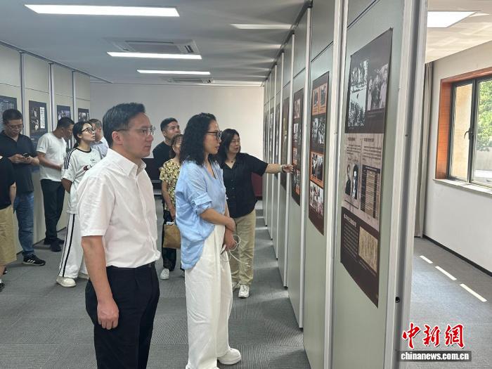 杭州市侨联举办纪念展 追忆华侨华人抗战足迹