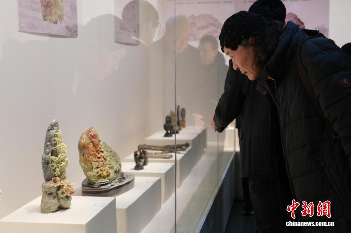 百余件青田石雕珍品亮相杭州