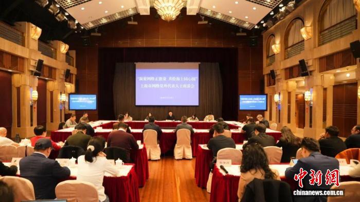 上海市网络党外代表人士座谈会侧记：网聚同心传正声