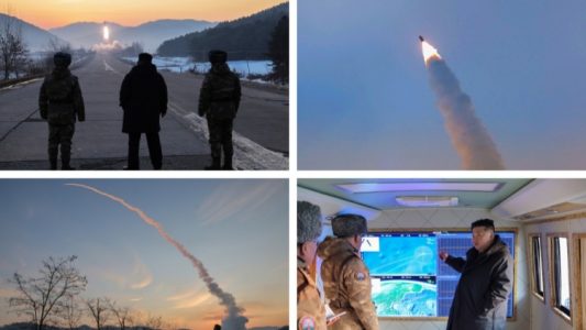 朝鮮進行高超音速導彈發射訓練