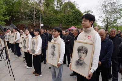 在奋进的春天，向英烈致敬