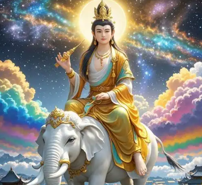 普贤与观音的“大小”之辨：从佛教神格体系与文化影响看