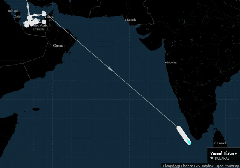 开战以来，首艘载货LNG船疑驶出霍尔木兹，“目的地中国”