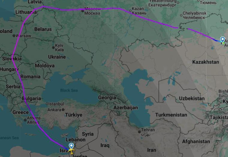 “土耳其拒绝以色列总统专机飞越其领空”