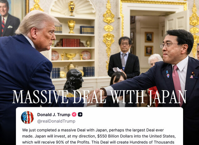 日美关税协议达成一年：5500亿的投资大饼，日本就给美国烙了个边